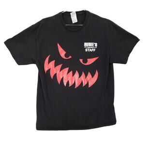Rubies Costume Co Staff T Shirt Adult Black Halloween Superstore Employee Top